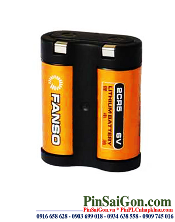 Pin 2CR5 _FANSO 2CR5; Pin 6.0v Lithium FANSO 2CR5 (2CR-5W) chính hãng | CÓ SẲN HÀNG